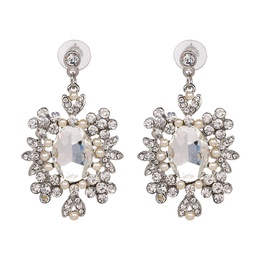 Imitated crystalCZ Fashion Flowers earring  50725 NHJJ460650725picture1