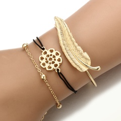 Alloy Fashion Geometric bracelet  (Alloy) NHGY1732-Alloy