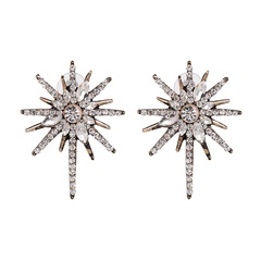 Imitated crystal&CZ Fashion Geometric earring  (50875) NHJJ4787-50875