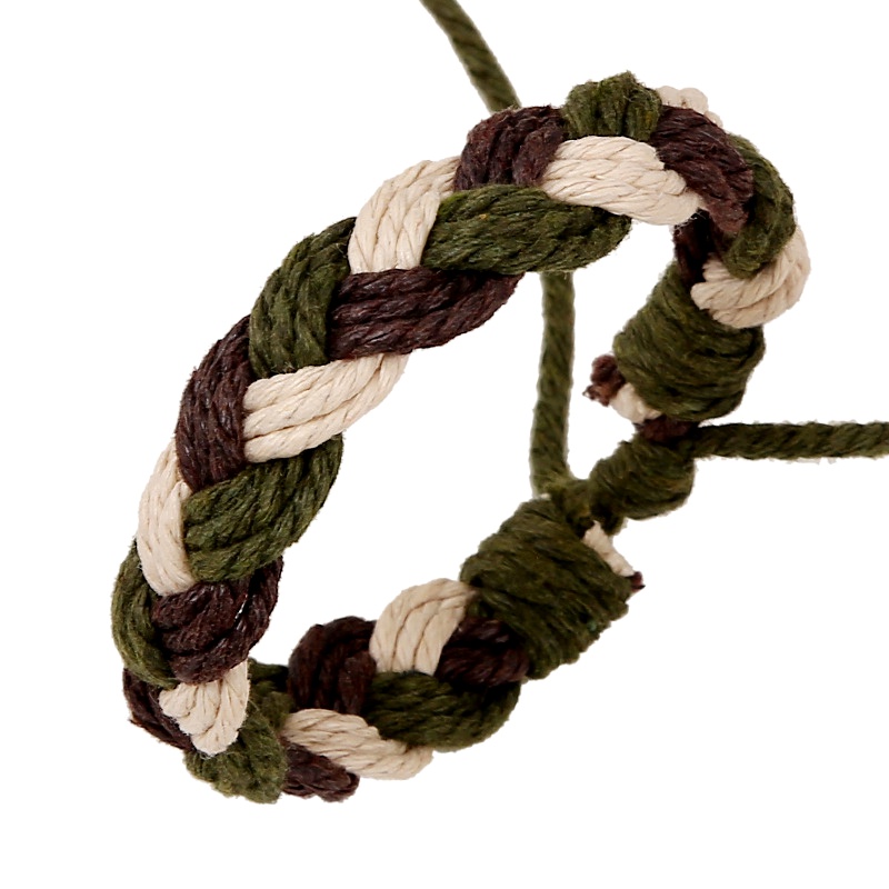 Korean hemp rope Geometric Bracelet NHPK0399