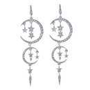 Occident alloy Star earring  white  NHJQ7019picture2
