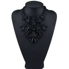 Occident and the United States alloy Rhinestone necklace (Alloy) NHJQ7286