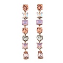 Occident and the United States alloy Rhinestone earring color NHJQ7370picture2