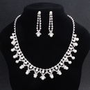 Alloy Fashion  necklace  white NHHS0038whitepicture9