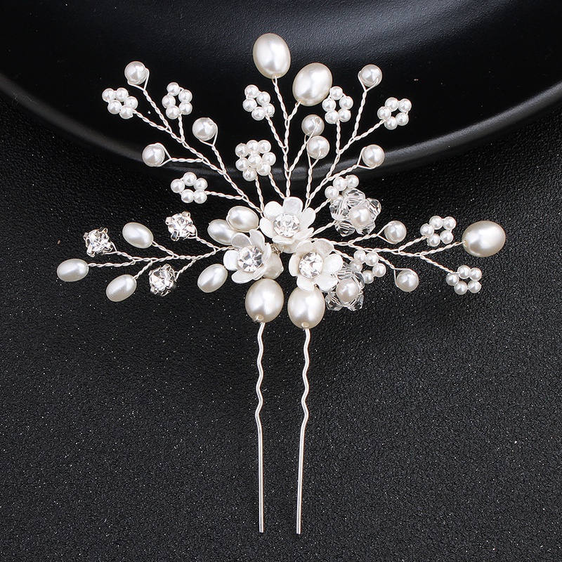 Beads Fashion Flowers Hair accessories  Alloy NHHS0166Alloy