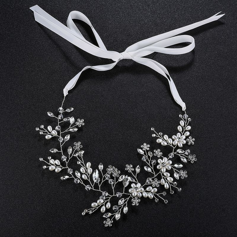 Beads Fashion Flowers Hair accessories  Alloy NHHS0214Alloy