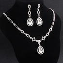 Alloy Fashion  necklace  white NHHS0247whitepicture1