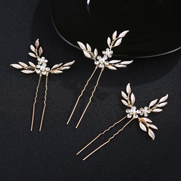 Beads Fashion Geometric Hair accessories  Alloy NHHS0310Alloypicture1