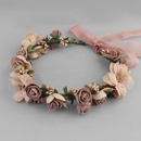 Cloth Simple Flowers Hair accessories  white NHHS0315whitepicture3