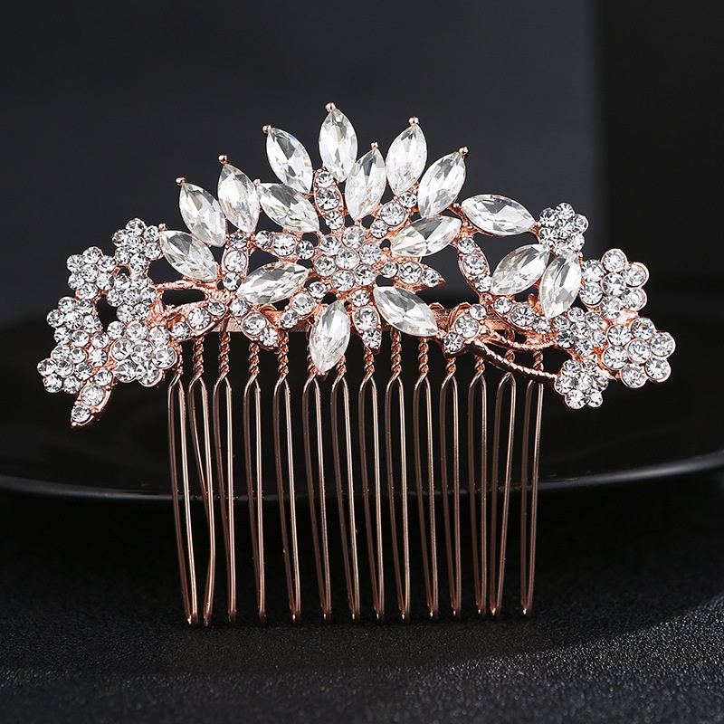 Alloy Korea Flowers Hair accessories  Rose alloy NHHS0342Rose alloy