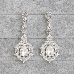Alloy Fashion Geometric earring  (white) NHHS0348-white