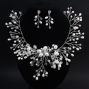 Alloy Fashion  necklace  white NHHS0351whitepicture1