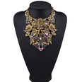 Occident and the United States alloy Rhinestone necklace Alloy NHJQ7286picture7