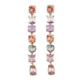 Occident and the United States alloy Rhinestone earring color NHJQ7370picture8