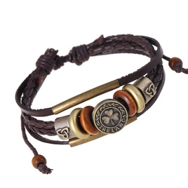 Europe and the United States Cortex plating Bracelet brown  NHPK0649picture6