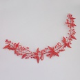 Imitated crystalCZ Korea Flowers Hair accessories  red NHHS0215redpicture10