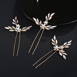 Beads Fashion Geometric Hair accessories  Alloy NHHS0310Alloypicture4