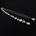 Imitated crystalCZ Fashion Flowers necklace  Alloy NHHS0337Alloypicture10