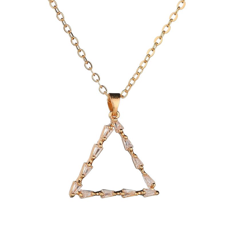 Alloy Simple Geometric necklace  Alloy NHBQ1385Alloy