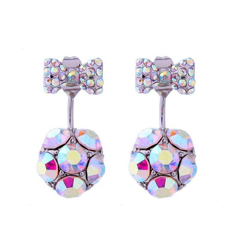 Alloy Fashion Bows earring  Color 1 NHQD5345Color1