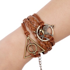 Alloy Fashion Geometric bracelet  (black) NHPK1571-black