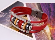 Alloy Fashion Geometric bracelet  red NHPK1744redpicture10