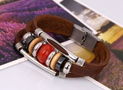 Alloy Fashion Geometric bracelet  red NHPK1744redpicture12