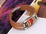 Alloy Fashion Geometric bracelet  red NHPK1744redpicture13