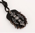 Alloy Fashion Geometric necklace  black NHPK1703blackpicture5