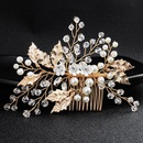 Beads Fashion Flowers Hair accessories  Alloy NHHS0407Alloypicture1