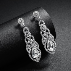 Alloy Fashion Flowers earring  (Alloy) NHHS0421-Alloy