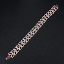 Alloy Fashion Geometric bracelet  Rose alloy NHHS0424Rosealloypicture1