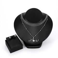Alloy Simple  The necklace  (61172622 alloy) NHXS1602-61172622-alloy
