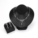 Alloy Fashion Flowers The necklace  61172556 a alloy NHXS164361172556aalloypicture1