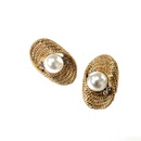 Hersteller liefern Perlen ohrringe Ohrringe Retro klassische Perlen ohrringe Silbernadel ohrringe Grohandel Ohrringepicture1