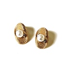 Hersteller liefern Perlen ohrringe Ohrringe Retro klassische Perlen ohrringe Silbernadel ohrringe Grohandel Ohrringepicture2