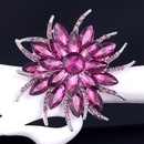 Alloy Korea Flowers A brooch  white NHDR2666whitepicture3