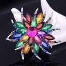Alloy Korea Flowers A brooch  white NHDR2666whitepicture7