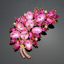 Alloy Fashion Flowers A brooch  White k mei red af029d NHDR2671Whitekmeiredaf029dpicture5