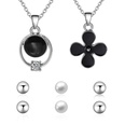 Alloy Simple Flowers The necklace  66181009 alloy NHXS161766181009alloypicture3