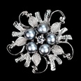 Alloy Fashion Flowers A brooch  18 k white Aa027  B NHDR268518kwhiteAa027Bpicture13