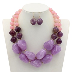 Plastic Fashion Geometric Body jewelry  (purple) NHCT0283-purple
