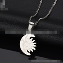 TitaniumStainless Steel Korea Geometric necklace  Alloy NHHF0758Alloypicture2