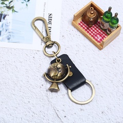 Alloy Vintage  key chain  (black) NHPK2039-black