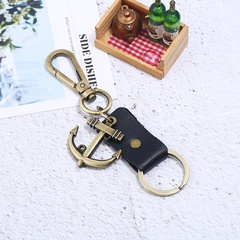 Alloy Vintage  key chain  (black) NHPK2046-black