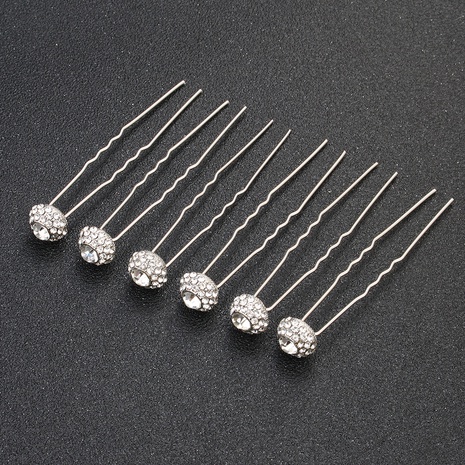 Imitated crystal&CZ Fashion Geometric Hair accessories  (Alloy) NHHS0444-Alloy's discount tags