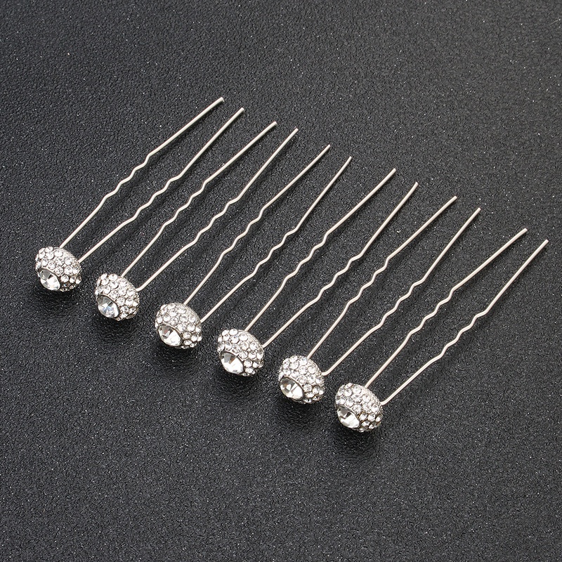 Imitated crystalCZ Fashion Geometric Hair accessories  Alloy NHHS0444Alloy