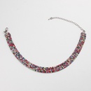 Alloy Fashion Geometric necklace  AB color rhinestone NHHS0466ABcolorrhinestonepicture1
