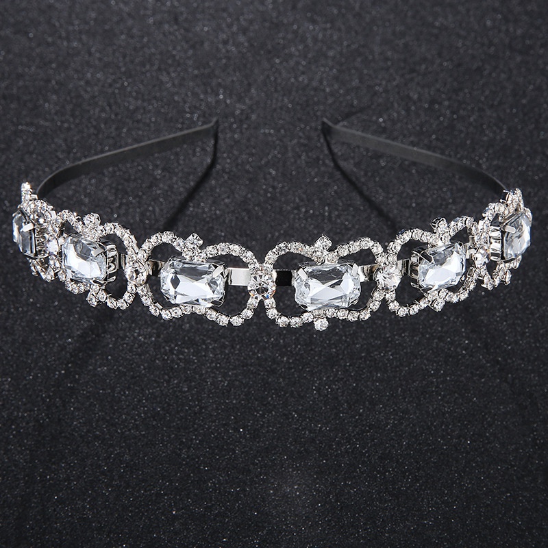 Imitated crystalCZ Fashion Geometric Hair accessories  Alloy NHHS0479Alloy