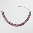 Alloy Fashion Geometric necklace  AB color rhinestone NHHS0466ABcolorrhinestonepicture5